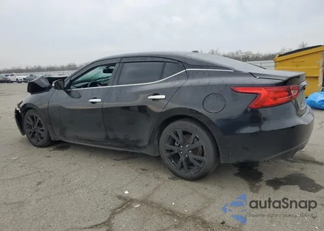 2018 Nissan Maxima 3.5S z USA, uszkodzony, nr VIN 1N4AA6AP0JC381340